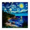Stupell Industries Acadia National Park Post Impressionist Canvas, design by Wumples